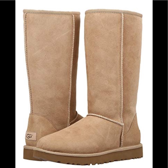 UGG Shoes - UGG Australia Classic Tall Sand/Ten 6